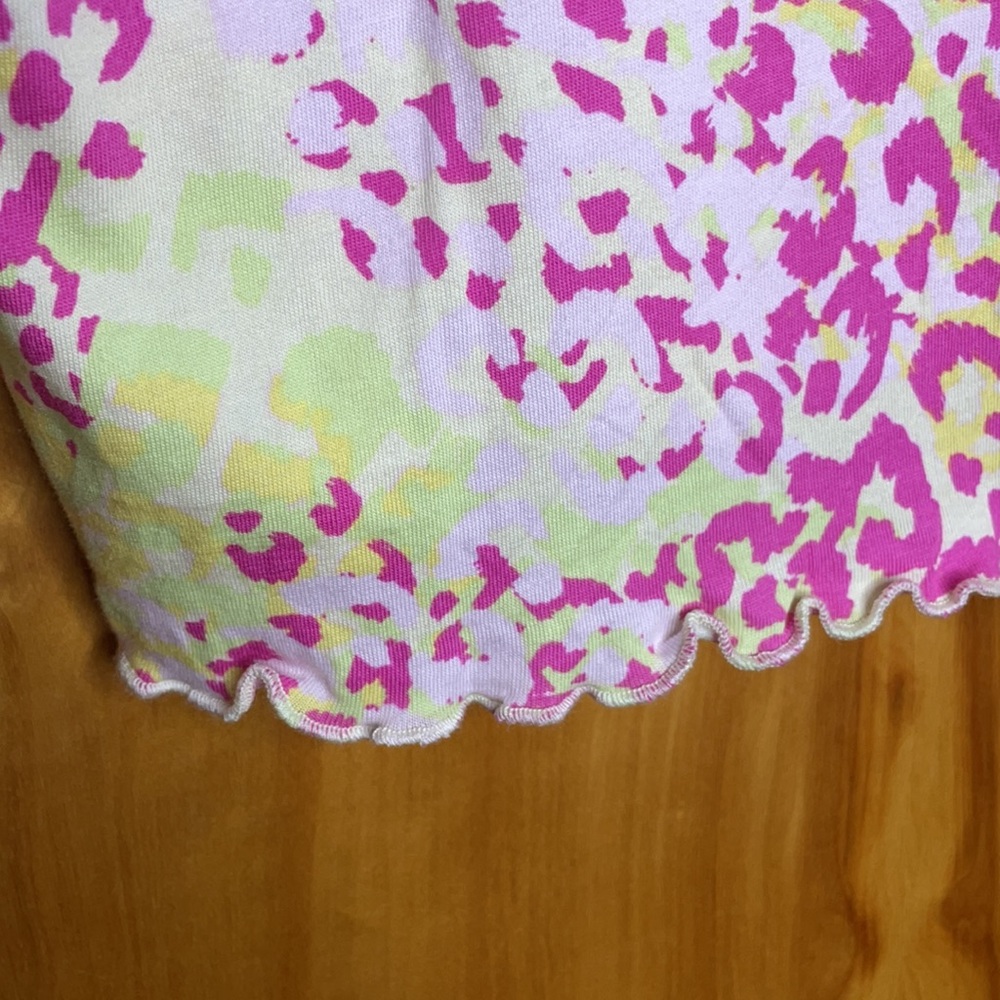 BCBGeneration Animal Print Top - Picture 7 of 8